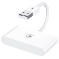 Adaptador Inalámbrico CarPlay para iOS - USB, USB-C (Embalaje abierta - Excelente) - Blanco