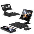 Para Samsung Galaxy Z Fold4 5G / Fold3 5G / Fold2 5G / Fold 5G Soporte magnético plegable para teclado con mouse Stylus Pen