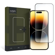 Protector de Pantalla - 9H - Hofi Premium Pro+ para iPhone 15 - Borde Negro