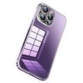 Carcasa Híbrida Luphie Anti-Scratch para iPhone 14 Pro - Púrpura