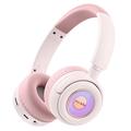 YESIDO EP06 Auriculares inalámbricos de música estéreo Bluetooth para niños - Rosa