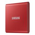 SSD portátil Samsung T7 SSD MU-PC2T0R 2TB USB 3.2 Gen 2 - Rojo